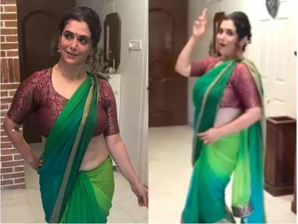 Dance dhamaal, Supriya Pilgaonkar shares her graceful dancing video, goes viral | सुप्रिया पिळगांवकर यांच्या डान्सिंग अदा, करतील तुम्हाला फिदा, सोशल मीडियावर व्हायरल व्हिडीओ