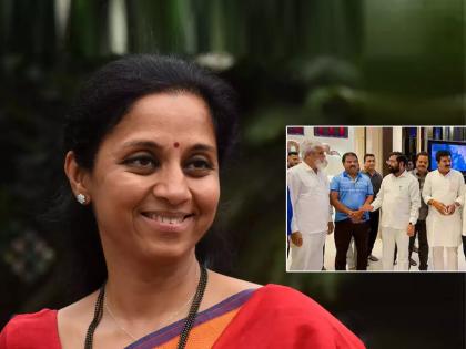 Twist in Maharashtra Politics as Supriya Sule praises Eknath Shinde group MLA Sanjay Gaikwad regarding stand against Bhagat Singh Koshyari | Supriya Sule Eknath Shinde: कहानी में ट्विस्ट! सुप्रिया सुळेंकडून शिंदे गटाच्या आमदाराचं तोंडभरून कौतुक