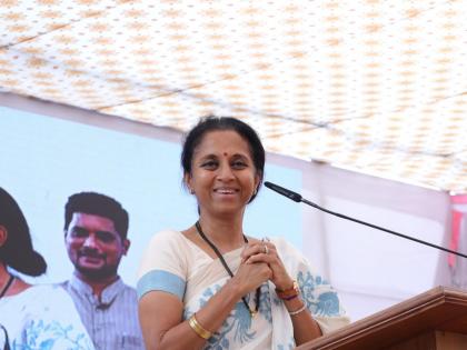 If crime is reduced in the state I will be the first to give devendra fadnavis a hand and wave too Supriya Sule | Supriya Sule: राज्यातील गुन्हेगारी कमी केली तर फडणवीस यांना मीच पहिला हार घालेन अन् ओवाळेलही - सुप्रिया सुळे