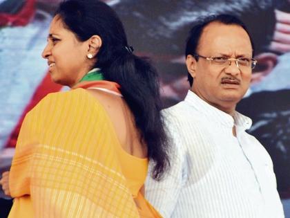 Will Supriya Sule oust From NCP? 'What are we here...'; Answer by Ajit Pawar in PC | सुप्रिया सुळेंची हकालपट्टी करणार का? 'आम्ही काय इथे...';  अजित पवारांचे उत्तर