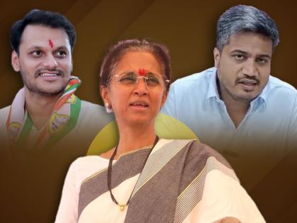 ncp sharad pawar group mp supriya sule write letter to pune police to provide security to rohit pawar and yugendra pawar | रोहित-युगेंद्र पवारांच्या जीवाला धोका, तातडीने सुरक्षा द्या; सुप्रिया सुळेंचे पोलिसांना पत्र