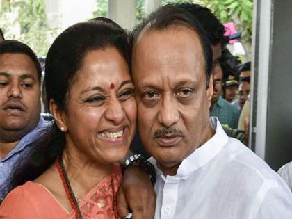 Maharashtra Political Crisis (19290) Supriya sule said yesterday, Ajit Pawar Vs. Supriya Sule will not be born in ten births | सुप्रियाताई कालच म्हणाल्या, अजित पवार Vs. सुप्रिया सुळे असं दहा जन्मात होणार नाही; आणि आज..