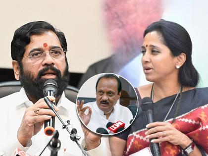 ncp leader supriya sule targets cm eknath shinde vendanta foxconn project maharashtra gojarat mahavikas aghadi | Vedanta Foxconn Deal : तुम्ही दादांना मुख्यमंत्री करा, आम्ही तुम्हाला केंद्रात मोठं पद देऊ; सुप्रिया सुळेंचा CM शिंदेंना टोमणा