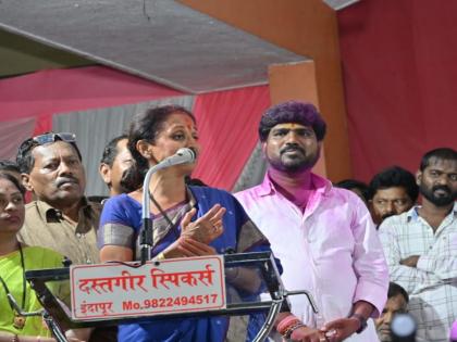 If someone bothers you I will stand as a shield Supriya Sule statement in indapur | Supriya Sule: "जरा तुम्हाला कोणी त्रास दिला तर मी ढाल बनून उभी राहील", सुप्रिया सुळे