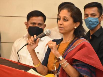 ncp leader mp supriya sule criticize pm narendra modi pmo mann ki baat farmers protest sharad pawar | पंतप्रधान 'मन की बात' किंवा भाषणात चांगलं बोलतात, परंतु कृती काहीच करत नाहीत : सुप्रिया सुळे