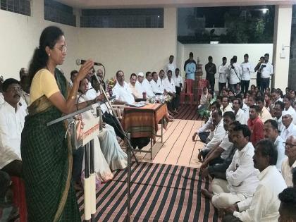 Supriya Sule's reply to BJP on the issue of dynasticism Current politics is for sale | 'सध्याचे राजकारण बिकाऊ आहे'; घराणेशाहीच्या मुद्यावरून सुप्रिया सुळेंचे भाजपला प्रत्युत्तर