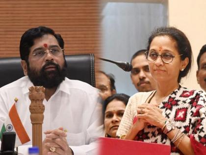 Supriya Sule on devendra fadanvis cm eknath shinde worried about Chief Minister | "मुख्यमंत्री एकनाथ शिंदेंची काळजी वाटते..." नेमकं काय म्हणाल्या सुप्रिया सुळे?