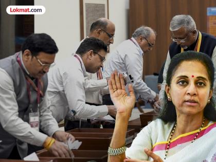 Supriya Sule criticizes BJP over cross voting in Vice Presidential election | मराठी माणसाने क्रॉस व्होटिंग केल्याचा आरोप का करता? उपराष्ट्रपती पदाच्या निवडणुकीवर सुप्रिया सुळेंचा सवाल Supriya Sule criticizes BJP over cross voting in Vice Presidential election | मराठी माणसाने क्रॉस व्होटिंग केल्याचा आरोप का करता? उपराष्ट्रपती पदाच्या निवडणुकीवर सुप्रिया सुळेंचा सवाल