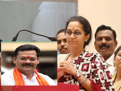 Supriya Sulena, who called the Shinde-Fadnavis government as a second party, said Sanjay Shirsat's group... | शिंदे-फडणवीस सरकारला एक दुजे के लिए म्हणणाऱ्या सुप्रिया सुळेंना संजय शिरसाटांचा खोचक टोला, म्हणाले...