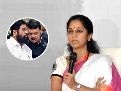 Supriya Sule questions Eknath Shinde Devendra Fadnavis over Tata Airbus Project moves to Gujarat | Supriya Sule vs Shinde Fadnavis: काल विनंती, आज थेट सवाल... शिंदे-फडणवीस सरकार सुप्रिया सुळेंच्या निशाण्यावर