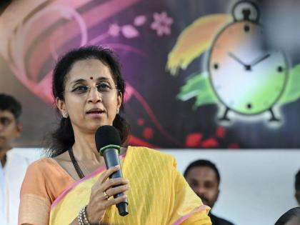 Drought situation, Maharashtra is restless while BJP is engaged in revenge politics: Supriya Sule | दुष्काळी परिस्थिती, महाराष्ट्र अस्वस्थ तर भाजपा सुडाच्या राजकारणात व्यस्त: सुप्रिया सुळे