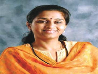 Then how about Chandrakant Patil in Pune? -Supriya Sule | मग चंद्रकांत पाटील पुण्यात कसे?-सुप्रिया सुळे; राष्ट्रवादीची कर्जतला प्रचार सभा