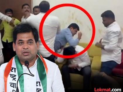NCP Ajit Pawar Group Youth leader Suraj Chavan apologizes for beating up Chhawa activist in Latur | छावा संघटनेच्या कार्यकर्त्याला मारहाण प्रकरणी सूरज चव्हाण यांनी मागितली माफी, म्हणाले...