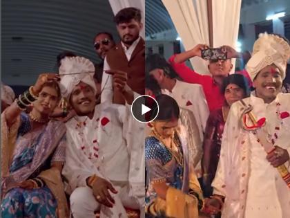 सूरज चव्हाण लग्नबंधनात अडकला, संजनासोबत घेतले सात फेरे; फोटो-व्हिडीओ समोर