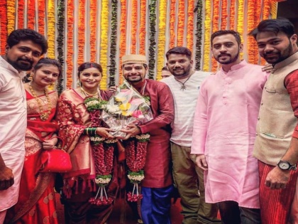  Married: 'Jai Malhar' Fame Surabhi Handey Got Married | Married: 'जय मल्हार' फेम सुरभी हांडे अडकली विवाहबंधनात, समोर आले लग्नाचे फोटो