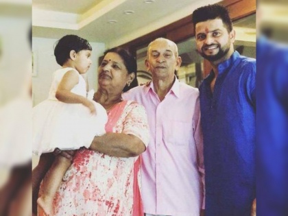 Suresh Raina’s Father who was sick from long time passed away today | Suresh Raina’s Father passed away : भारतीय खेळाडू सुरेश रैना याच्या वडिलांचे निधन, दीर्घ काळापासून होते आजारी
