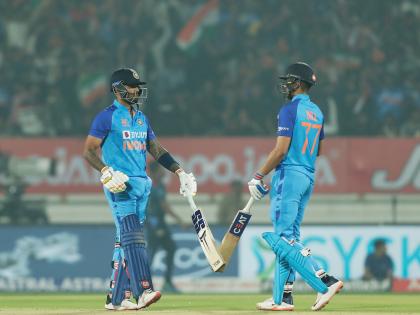 Suryakumar Yadav hundred Rahul Tripathi Cameo takes Team India to score 200+ Sri Lanka need 229 to win IND vs SL T20 series | Suryakumar Yadav, IND vs SL 3rd T20: सूर्यकुमार, गिल, राहुलच्या तडाख्यापुढे श्रीलंकन गोलंदाज ठरले 'फेल'!