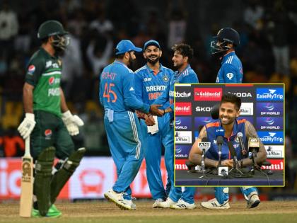  Suryakumar Yadav urges no request for tickets ahead of IND vs PAK match in ICC ODI world cup 2023  | IND vs PAK : "घरीच मॅच पाहा पण...", पाकिस्तानविरूद्धच्या सामन्याआधी 'सूर्या'चं कळकळीचं आवाहन