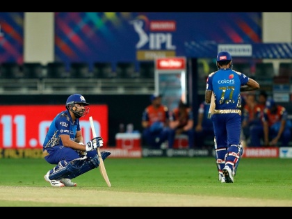 IPL 2020 Final: I should have sacrificed my wicket for Surya, with the kind of form he has been, Say Rohit Sharma | IPL 2020 Final : सूर्यकुमार यादवनं संघासाठी दिली स्वतःची विकेट, कर्णधार रोहित शर्मा म्हणतो...