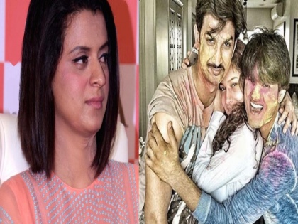 Kangana's sister Rangol Chandel alleges that these people were responsible for Sushant and Ankita's breakup | सुशांत व अंकिताच्या ब्रेकअपसाठी हे लोक जबाबदार, कंगनाची बहिण रंगोली चंडेलने केला आरोप 