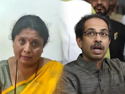 sushma andhare targets bjp government after bow and arrow to eknath shinde election commission decision uddhav thackeray ed income tax | "ए इज इक्वल टू बी, बी ईज इक्वल टू सी इट मिन्स..," निकालानंतर अंधांरेंनी फॉर्म्युलाच सांगितला