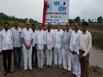 Inauguration of the submarine in the Susari river bed | सुसरी नदीपात्रात जलमंदिराचे उद्घाटन