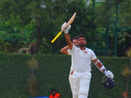 Mumbai's Suved Parkar 2nd Indian to score double hundred on first-class debut in Ranji Trophy knockout | Suved Parkar Mumbai Team Ranji Trophy: मुंबईचा पोरगा सुवेद पारकर याचा 'रणजी'मध्ये धुमधडाका पण अवघ्या ९ धावांमुळे हुकला मोठा विक्रम