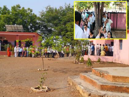 lok sabha election 2024 queues of voters in cidco spontaneous response of youth along with senior citizens in nashik | सिडकोत मतदारांच्या रांगा; जेष्ठ नागरिकांसह तरूणांचा उत्स्फूर्त प्रतिसाद 