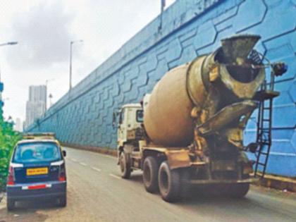 How do heavy vehicles come to Mumbai when there is a ban of seven to twelve? | ७ ते १२ बंदी असताना अवजड वाहने मुंबईमध्ये येतातच कशी?; नियमांचे उल्लंघन, पोलिसांचे दुर्लक्ष