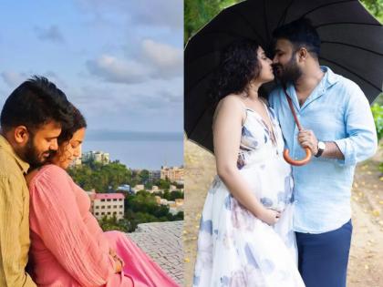 Swara Bhaskar maternity photoshoot; Romantic pose with husband | स्वरा भास्करनं केलं मॅटर्निटी फोटोशूट; नवऱ्यासोबत दिल्या रोमँटीक पोझ
