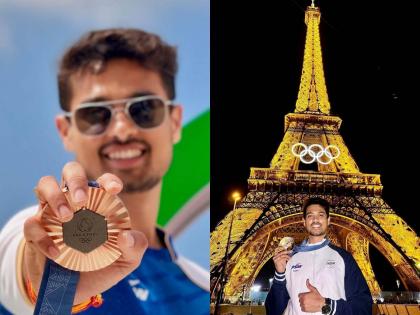 Paris Olympics 2024 bronze medalist Swapneel Kusale thanks everyone, calls his coach Deepali Deshpande his mother | गणपती बाप्पा मोरया! मराठमोळ्या स्वप्नील कुसाळेची लांबलचक पोस्ट; 'दुसऱ्या आई'चे आभार मानले