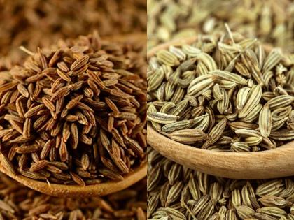 Cumin and fennel have become cheap price in maharashra | स्वस्त झाले जीरे अन्‌ बडीशेप, स्वादिष्ट स्वादाचा पूर्ण करा शोक!