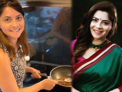 sonalee kulkarni will come first episode of kitchen kalakar | किचनमध्ये जेवण करताना दिसणार सोनाली कुलकर्णी, पण कधी आणि कुठे ते वाचा