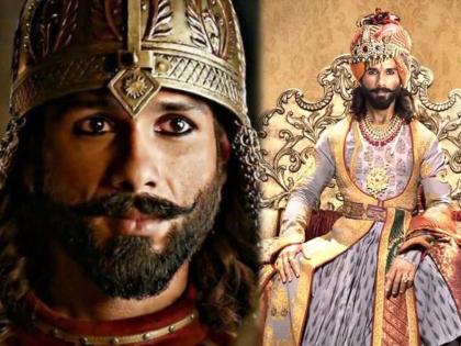 Shahid Kapoor was not first choice for Padmavat movie | Shahid Kapoor नाही तर पद्मावतसाठी हा अभिनेता होता निर्मात्यांची पहिली पसंती, नाव वाचून व्हाल अवाक्