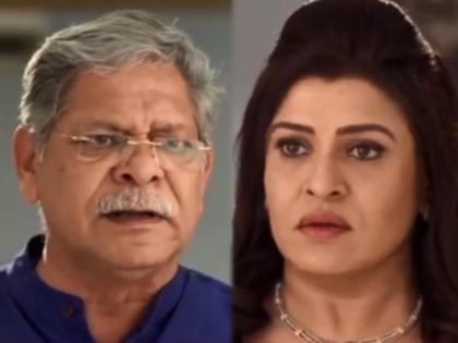 Jaggu's grandfather Simmi Aunty will be evicted from the house | 'माझी तुझी रेशीमगाठ'मध्ये जग्गू आजोबा सिम्मीला हात धरुन घरातून बाहेर काढणार, जाणून घ्या यामागचं कारण