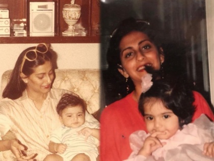 Did you know This cute girl sitting on her mother's lap, today she is famous actress in bollywood | आईच्या मांडीवर बसलेल्या ही क्युट मुलगी बॉलिवूडवर करतेय राज्य, ओळखा पाहू कोण आहे अभिनेत्री