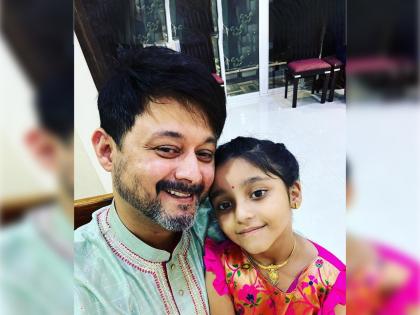 Swapnil Joshi shared a special post for her daughter Maayra | Swapnil Joshi : 'अचानक मोठी झाली यार...' स्वप्निल जोशीची लाडक्या लेकीसाठी भावुक पोस्ट