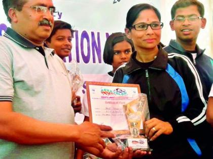 Nagpur's Sonali Patamase competes in National Swimming Championships | राष्ट्रीय जलतरण स्पर्धेत नागपूरच्या सोनाली पाटमासेची बाजी 