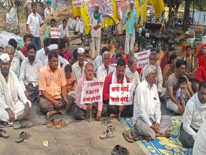 Even after a week, the farmers with five bullock carts stay at the Collector office | आठवडा झाला तरीही पाच बैलगाड्यांसह शेतकऱ्यांचा मुक्काम कलेक्टर कचेरीतच