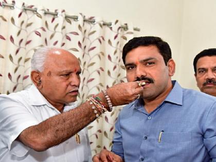 Karnataka Politics: BS Yeddyurappa's son BY Vijayendra appointed as president of karnataka | कर्नाटक भाजपात खांदेपालट; BS येडियुरप्पा यांचे पुत्र BY विजयेंद्र यांच्याकडे अध्यक्षपदाची धुरा