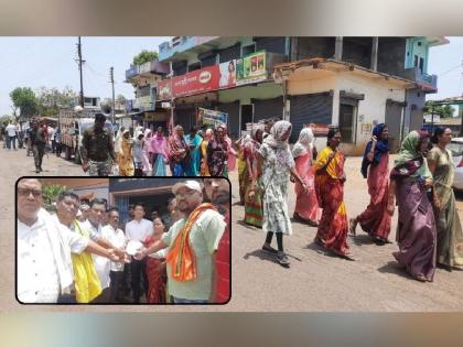 A march was held in broad daylight against Surjagad iron transport | सूरजागड लोह वाहतुकीविरोधात कडकडीत बंद, भरउन्हात धडकला मोर्चा