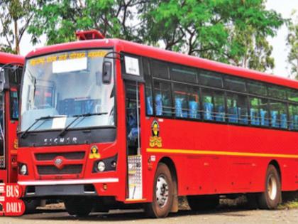 Sit in the ST, recline the seat for a comfortable ride; Lalpari in a new look | एसटीत बसा, सीट मागे करून आरामदायी प्रवास करा; लालपरी नव्या लूकमध्ये