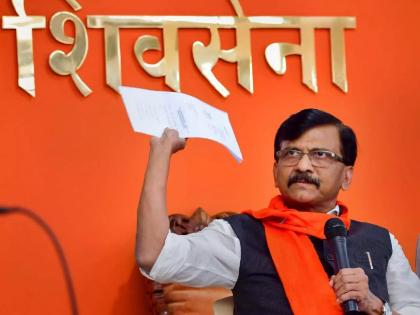 Shiv sena MP Sanjay Raut targets the Governor Bhagat Singh Koshyari over he wrote letter to Amit Shah | ...म्हणून त्यांनी राजकीय बॉसला पत्र लिहिलं; संजय राऊतांचा राज्यपालांवर निशाणा