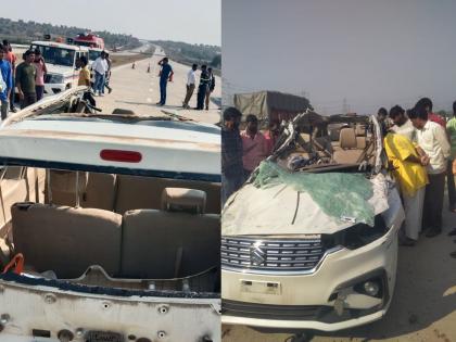 Samruddhi Mahamarg Accident: names of the dead people in the accident declared, barve And Borude Family of Sambhajinagar hudco colony | Samruddhi Mahamarg Accident: बर्वे-बोरुडे कुटुंबावर दु:खाचा डोंगर; अर्टिगा तीन-चारवेळा उलटली, समृद्धी महामार्गावरील अपघातात मृतांची नावे...