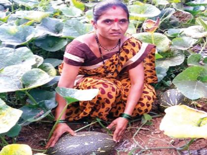 Women's Day Special: Diligently cultivate her vegetable garden; Pull women to the farm too | Women's Day Special: मेहनतीने तिने फुलवला भाजीपाल्याचा मळा; महिलांचाही शेतीकडे ओढा