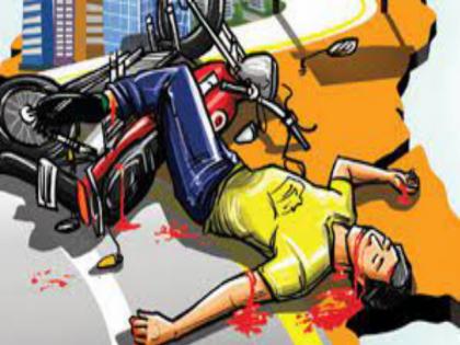 A young man on a two-wheeler who went to fetch a wedding birthday cake was killed in a truck crash | लग्नाच्या वाढदिवसानिमित्त केक आणण्यासाठी निघालेल्या दुचाकीस्वार तरुणाचा ट्रकच्या धडकेत मृत्यू