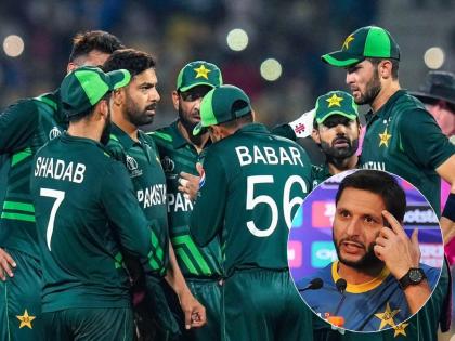 T20 world cup 2024 shahid afridi said, Nowhere else bowls like us, surely Pakistan is a strong World Cup contender | आमच्यासारखी बॉलिंग कुठेच नाही, पाकिस्तान वर्ल्ड कपचा प्रबळ दावेदार आहे - शाहिद आफ्रिदी