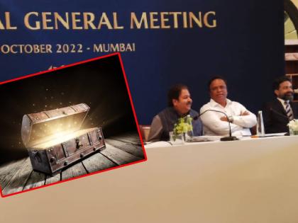 Ashish Shelar has the key to the treasure of 9,629 crores; The Bcci had Rs 3648 crore in its kitty in 2019, It now has Rs 9629 as its treasury, Arun Dhumal briefed the BCCI AGM in his report | BCCI AGM Ashish Shelar : तब्बल ९,६२९ कोटींच्या खजिन्याची चावी आशिष शेलार यांच्याकडे; BCCI ने दाखवलं 'पासबुक'