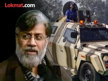 Terrorist Tahawwur Rana will be brought from the airport to the NIA headquarters amid tight security Delhi Police SWAT team deployed for security | बुलेटप्रूफ गाडी, SWAT कमांडो आणि त्रिस्तरीय सुरक्षा; दहशतवादी तहव्वूरला आणण्यासाठी कडक सुरक्षा