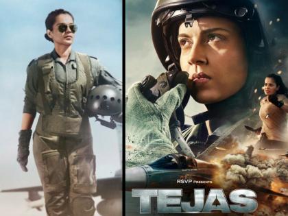 kangana ranaut tejas movie first day box office collection in detail | 'चंद्रमुखी २'नंतर कंगनाचा 'तेजस' बॉक्स ऑफिसवर आपटणार? पहिल्या दिवशी फक्त 'इतक्या' कोटींची कमाई